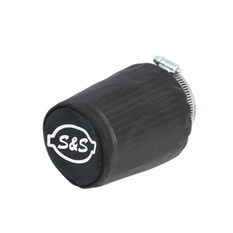 S&S Cycle Air Filter Cover For Tapered S&S Tuned Induction Filters - Black Nylon Air Filters - Direct Fit S&S Cycle