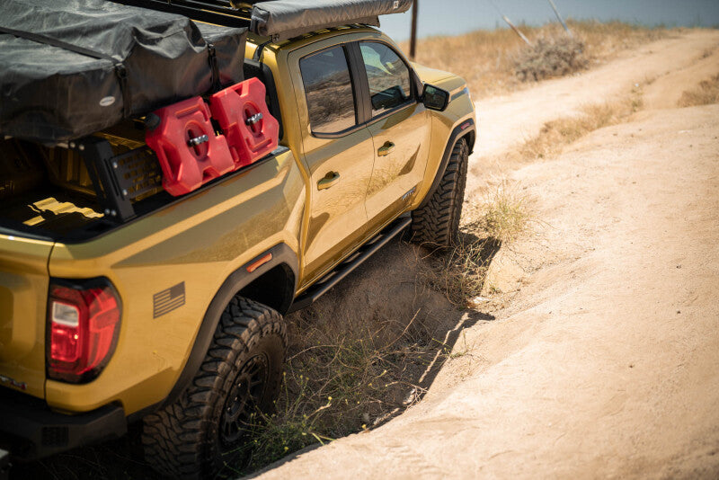 DV8 23-25 Chevy Colorado & GMC Canyon Rock Sliders - Micro Texture Black Body Armor & Rock Rails DV8 Offroad