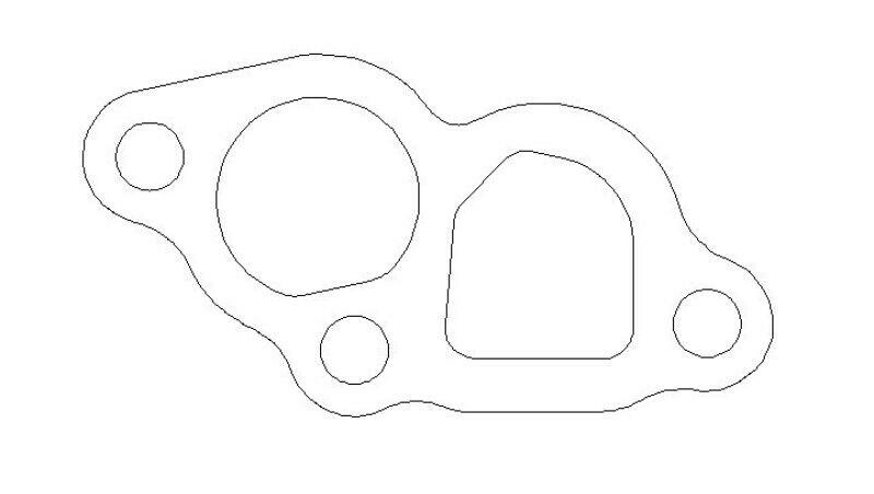 Cometic Chrysler B/RB .032in AFM Water Pump Gasket Set Gasket Kits Cometic Gasket