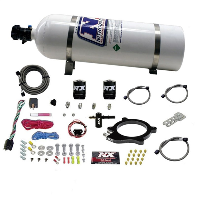Nitrous Express Chevrolet Corvette/Camaro LT4 Supercharged 6.2L Nitrous Plate System w/15lb Bottle Nitrous Systems Nitrous Express