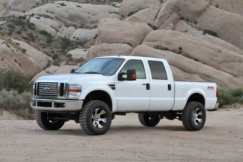 Fabtech 08-16 Ford F250/350/450 4WD 8 Lug 4in Budget Sys w/Perf Shks Lift Kits Fabtech