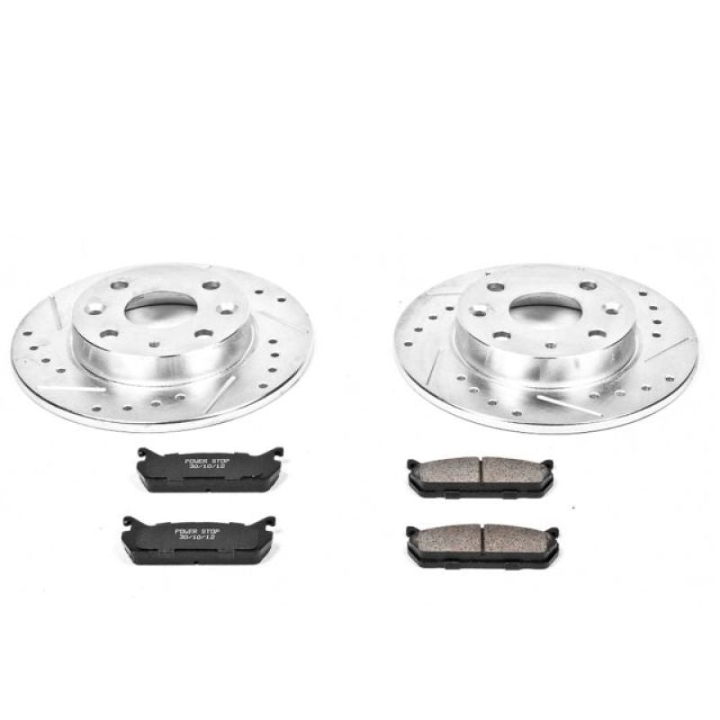 Power Stop 90-93 Mazda Miata Rear Z23 Evolution Sport Brake Kit Brake Kits - Performance D&S PowerStop