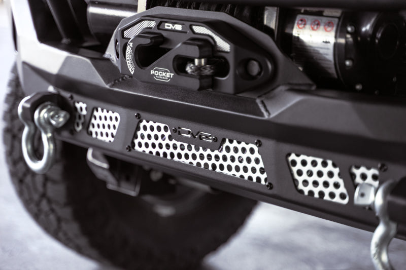 DV8 Offroad 07-18 Jeep Wrangler JK / 18-23 Wrangler JL / 20-23 Gladiator JT MTO Series Front Bumper Bumpers - Steel DV8 Offroad