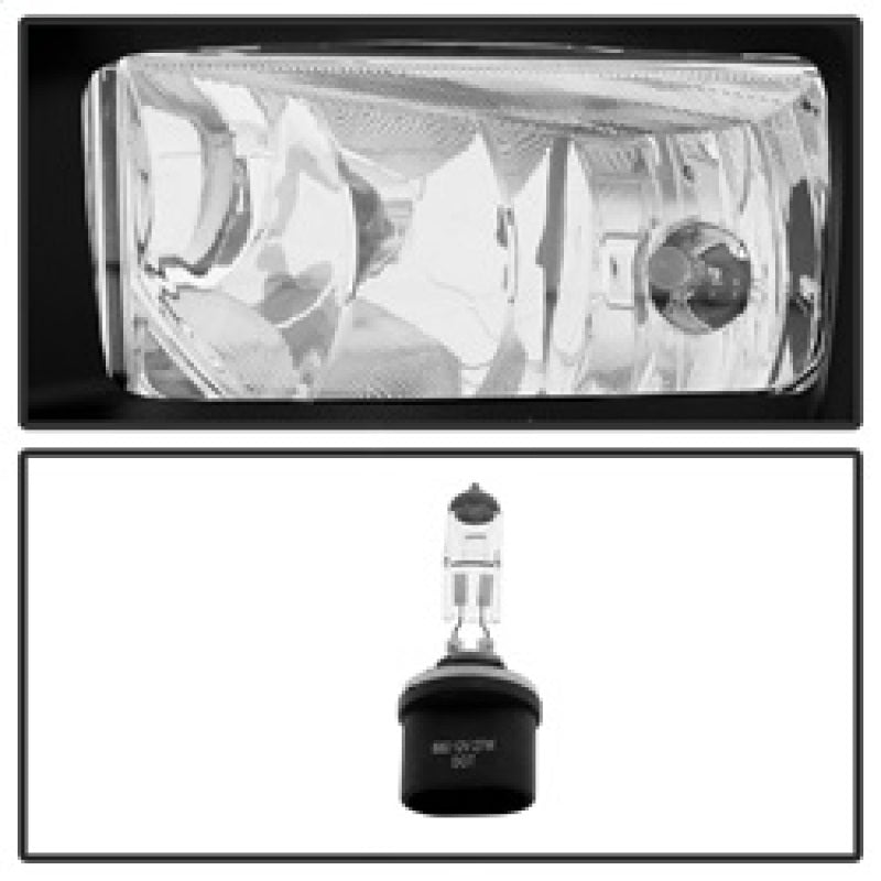 Spyder GMC Yukon/Yukon XL 2015-2017 OEM Fog Lights W/Cover and Switch Clear FL-GYD15-C Fog Lights SPYDER