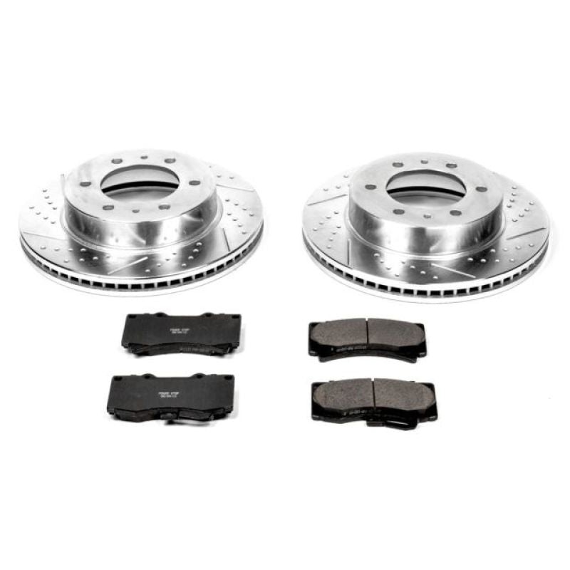 Power Stop 06-10 Hummer H3 Front Z23 Evolution Sport Brake Kit Brake Kits - Performance D&S PowerStop
