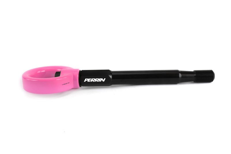 PERRIN 22-25 Subaru WRX / 18-23 Crosstrek / 17-23 Impreza Forester Tow Hook Kit (Front) - Hyper Pink Tow Hooks Perrin Performance