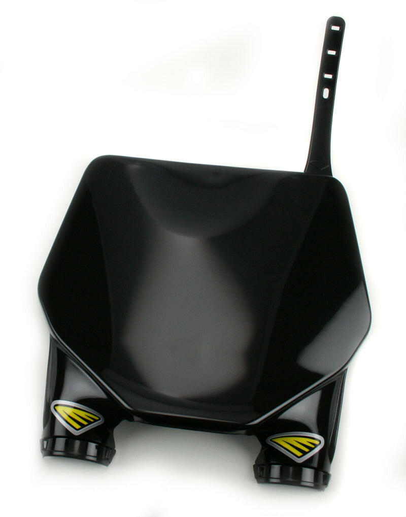 Cycra 08-09 Honda CRF250R-450R Stadium Plate - Black Plastics Cycra