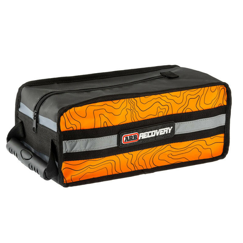 ARB Micro Recovery Bag Orange/Black Topographic Styling PVC Material Tow Straps ARB