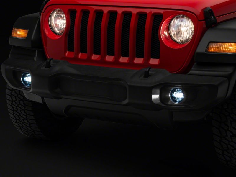 Raxiom 18-23 Jeep Wrangler JL Axial Series LED Fog Lights Headlights Raxiom