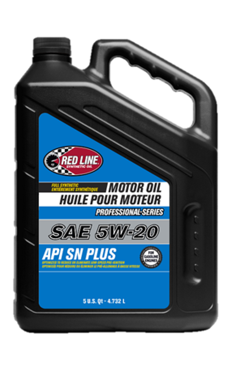 Red Line Pro-Series 5W20 API SN+ Motor Oil - 5 Quart Motor Oils Red Line