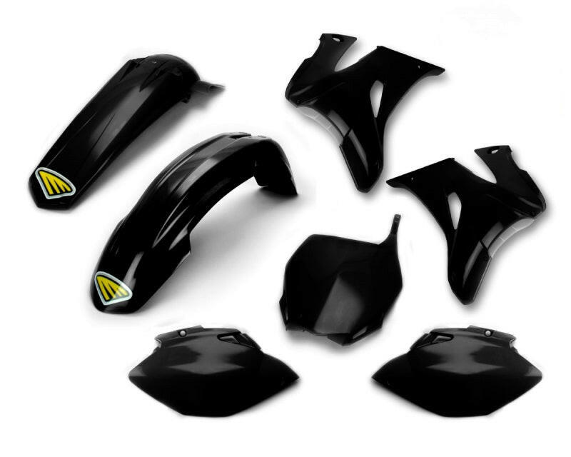 Cycra 06-09 Yamaha YZ250F Powerflow Body Kit - Black Plastics Cycra