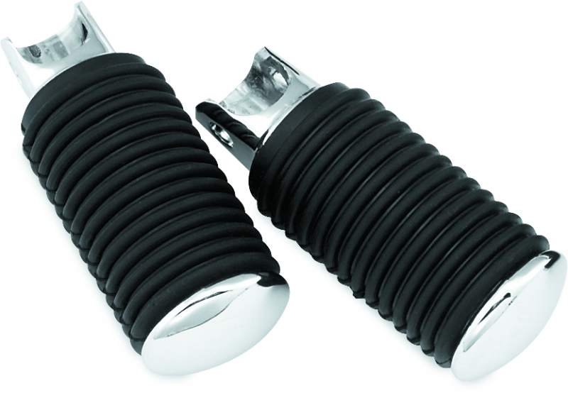 Bikers Choice 52-85 Chrome Cap Rider Pegs Female Mount Style Replaces H-D 50906-85T Footpegs Bikers Choice