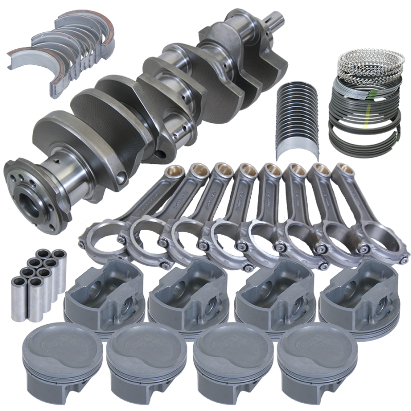 Eagle Pontiac 455 4.250in Crank 6.800in I-Beam Rods -22cc 4.155in Pistons Rotating Assembly Rotating Assemblies Eagle