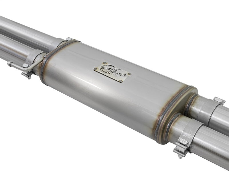 aFe MACHForce XP 3in 409-SS Exhaust Cat-Back 2017 Ford F-150 Raptor V6-3.5L (tt) w/ Black Tip Catback aFe