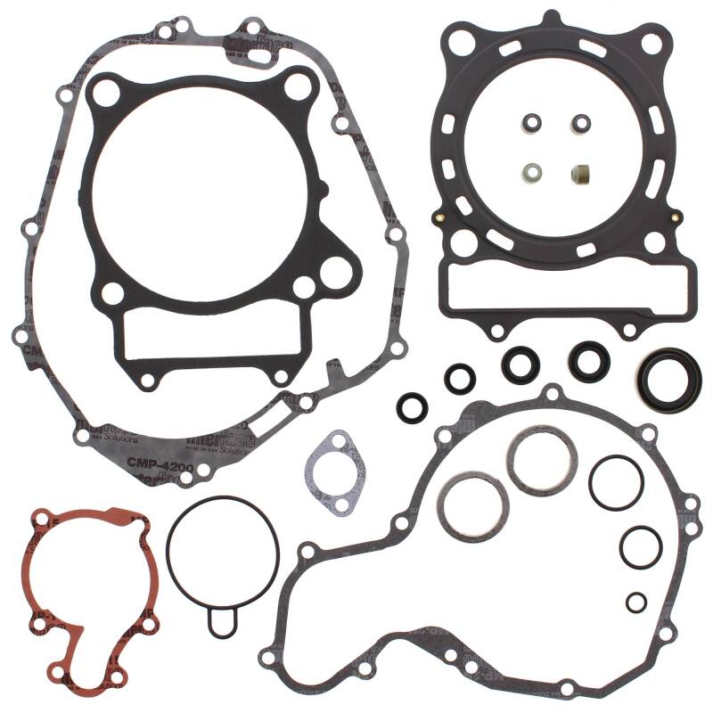 Vertex Gaskets 03-04 Polaris Predator 500 Complete Gasket Kit w/ Oil Seals Engine Hardware Vertex Pistons