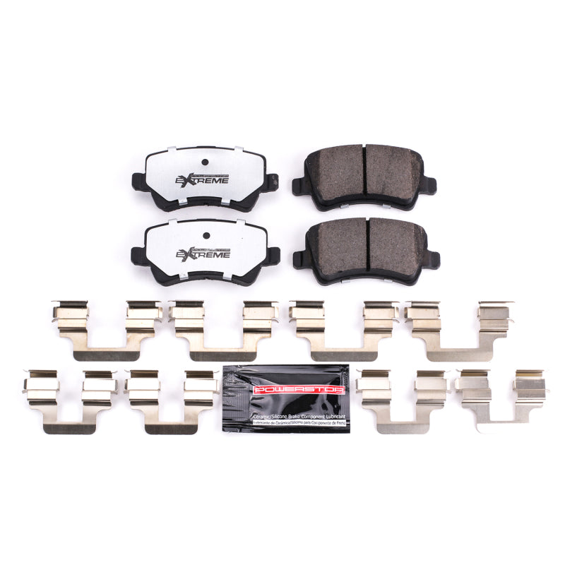 Power Stop 13-15 Land Rover LR2 Rear Z36 Truck & Tow Brake Pads w/Hardware Brake Pads - Performance PowerStop