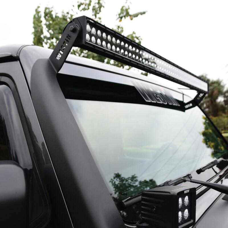 Westin 18-19 Jeep Wrangler Pillar LED Light Mount - Black Light Mounts Westin