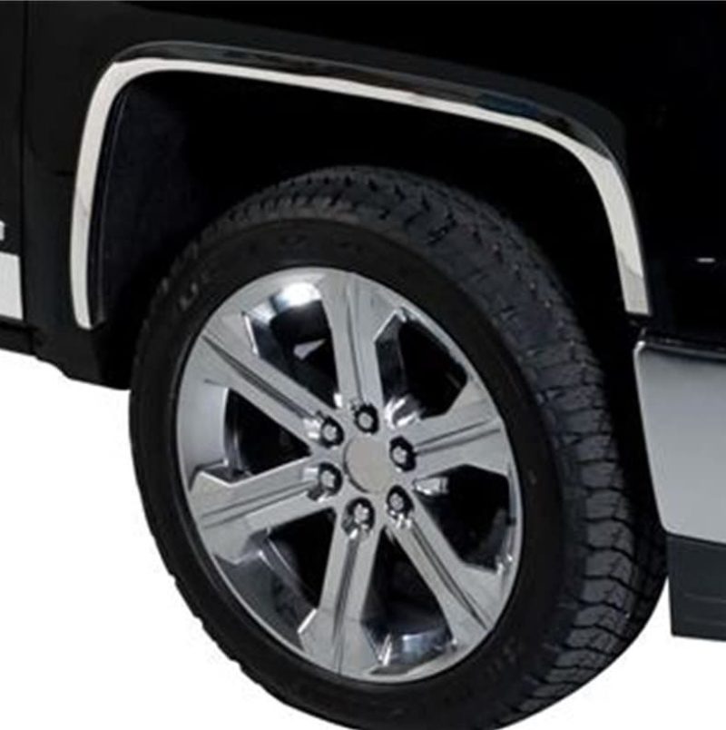 Putco 14-15 Chevy Silverado LD - Full Stainless Steel Fender Trim Exterior Trim Putco
