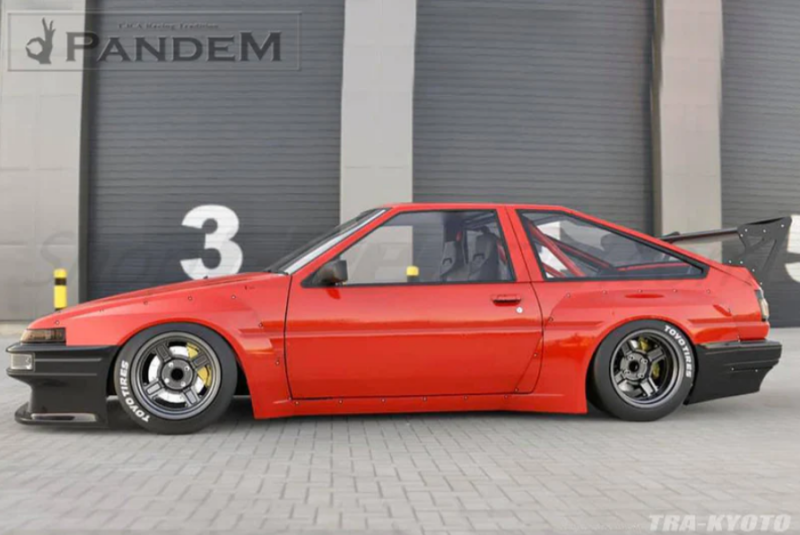 GReddy Pandem 84-87 Toyota Corolla-Levin GT Style Rear Wing Spoilers GReddy