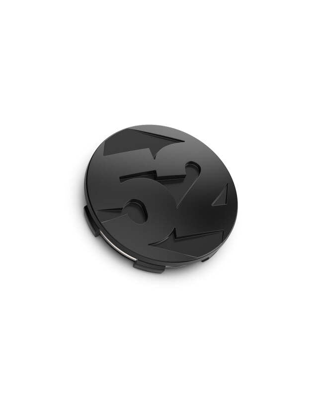 fifteen52 65mm Snap In Center Cap Single for Rally Sport/MX/SV Wheels - Asphalt Black (Satin Black) Wheel Center Caps fifteen52