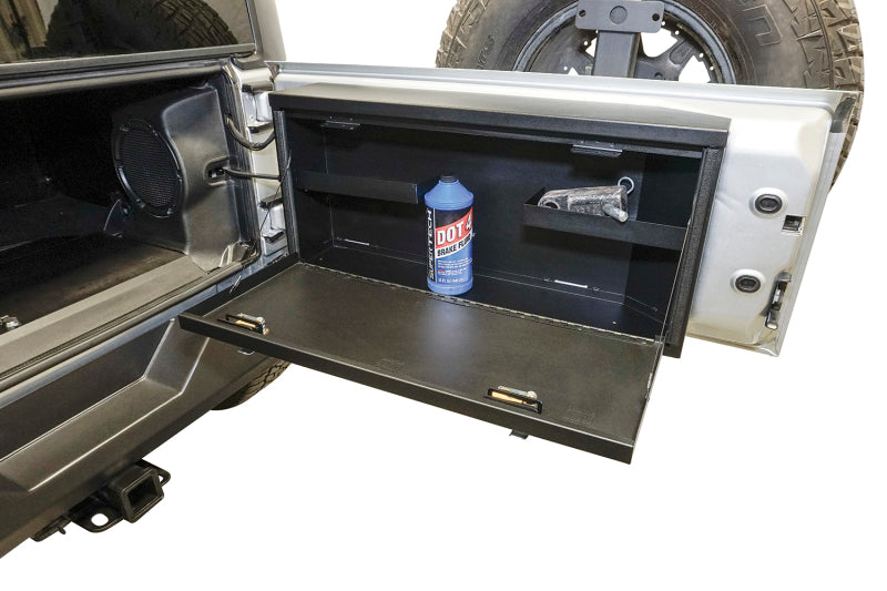 Tuffy Jeep Wrangler Tailgate Lockbox W/Combo Lock Cargo Boxes & Bags Tuffy Products