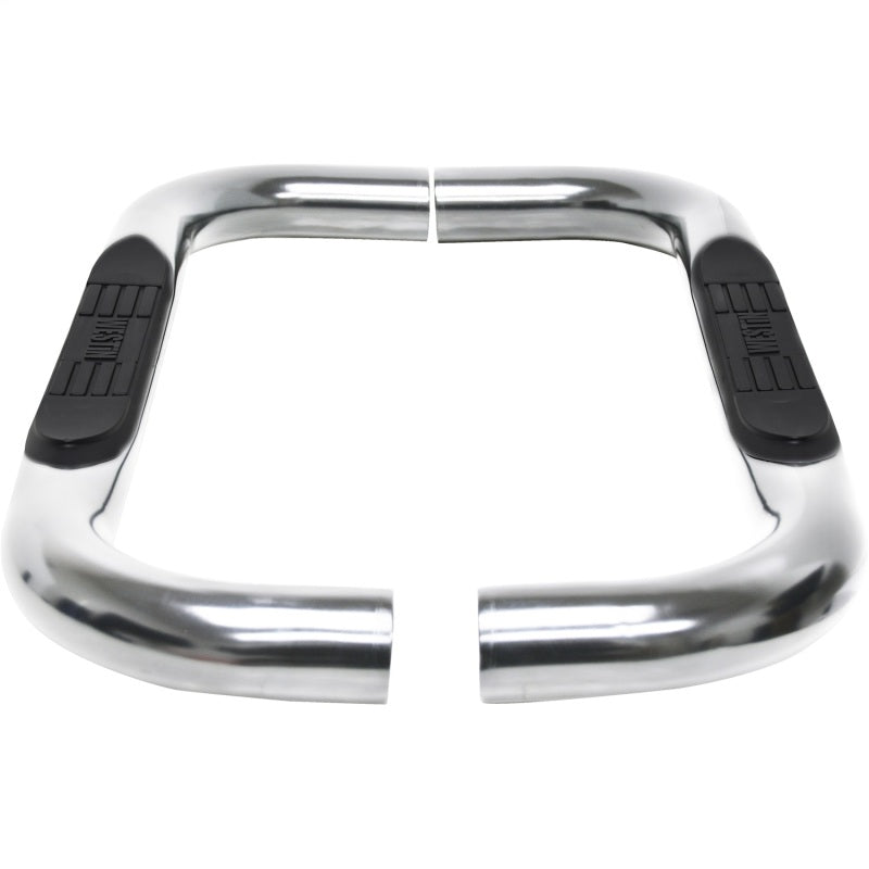 Westin 19-20 Chevy/GMC Silverado/Sierra 1500 Regular Cab E-Series 3 Nerf Step Bars - Stainless Steel Nerf Bars Westin