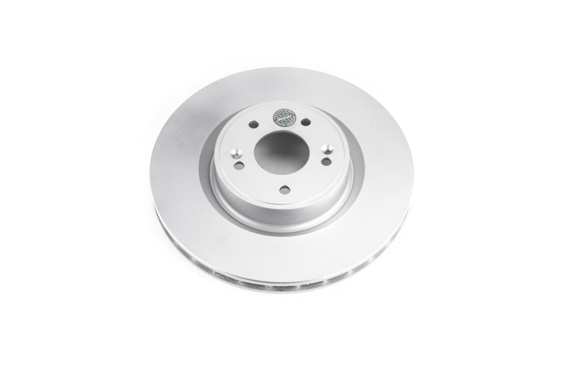 Power Stop 10-16 Hyundai Genesis Coupe Front Evolution Geomet Coated Rotor Brake Rotors - OE - Cryo PowerStop