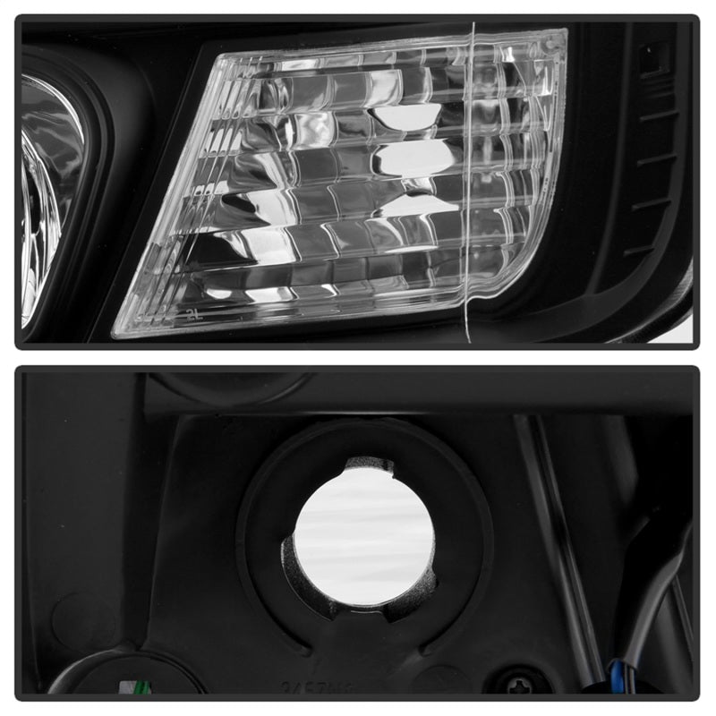 Spyder 04-15 Nissan Titan High-Power LED Module Equipped Headlights - Black (PRO-YD-NTI04PL-BK) Headlights SPYDER