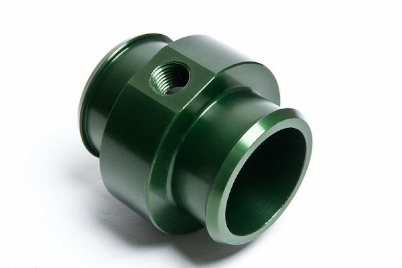 Radium Engineering Universal Hose Barb Adapter For 1-3/4in ID Hose ( w/ 1/4NPT Port) - Green Fittings Radium Engineering