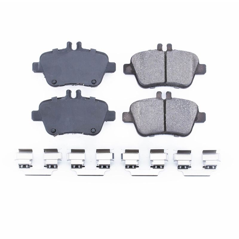 Power Stop 17-19 Infiniti QX30 Rear Z17 Evolution Ceramic Brake Pads w/Hardware Brake Pads - OE PowerStop