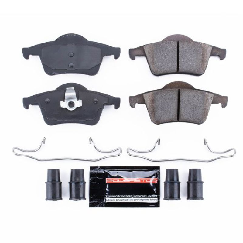 Power Stop 01-09 Volvo S60 Rear Z23 Evolution Sport Brake Pads w/Hardware Brake Pads - Performance PowerStop
