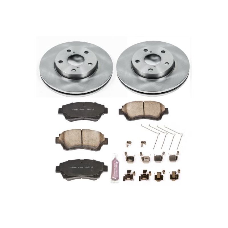 Power Stop 92-98 Lexus SC300 Front Autospecialty Brake Kit Brake Kits - OE PowerStop