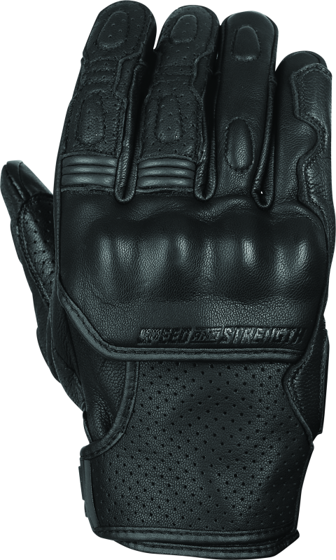 Speed and Strength Twist of Fate Leather Gloves Black - XL Gloves Speed and Strength