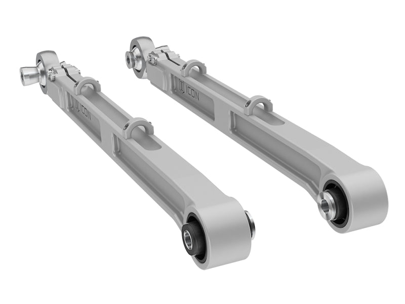 ICON 2021+ Ford Bronco Billet Rear Lower Link Kit Traction Bars ICON