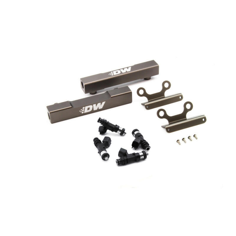 DeatschWerks 02+ Subaru WRX / 07+ STI/LGT Top Feed Fuel Rail Upgrade Kit w/ 1000cc Injectors Fuel Rails DeatschWerks