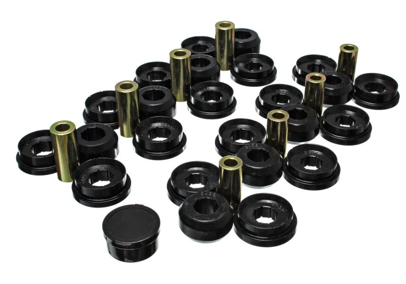 Energy Suspension 03-09 Lexus Gx470 / 07-09 Toyota FJ Cruiser Black Rear End Control Arm Bushing Set Bushing Kits Energy Suspension