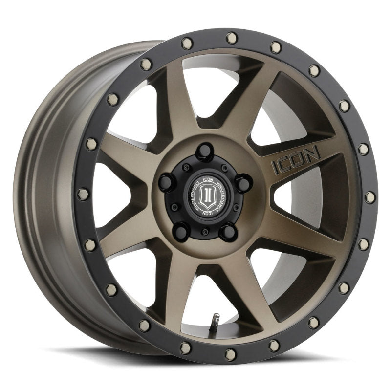 ICON Rebound 17x8.5 5x5.5 0mm Offset 4.75in BS Bronze Wheel Wheels - Cast ICON