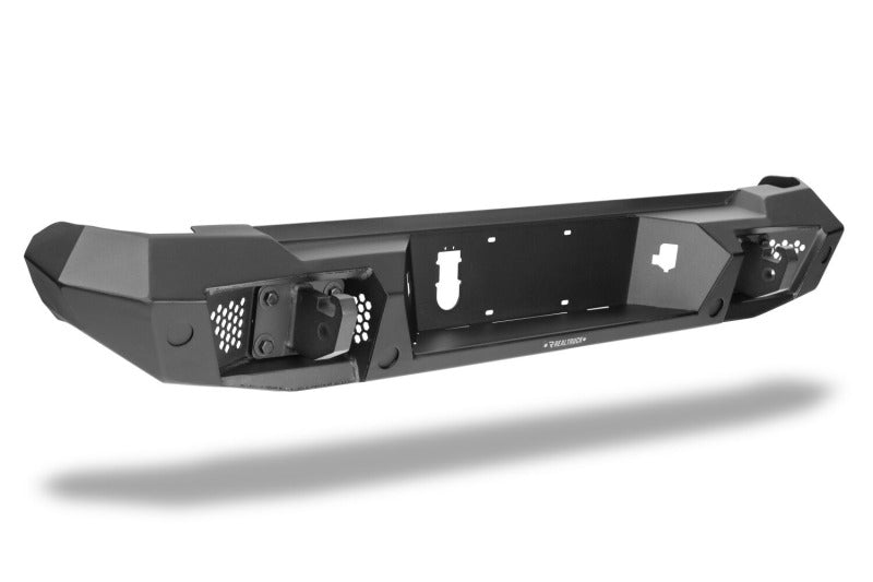 Go Rhino 20-26 Jeep Gladiator JT Crew Cab Trailline Rear Full Width Bumper - Tex. Blk Bumpers - Steel Go Rhino