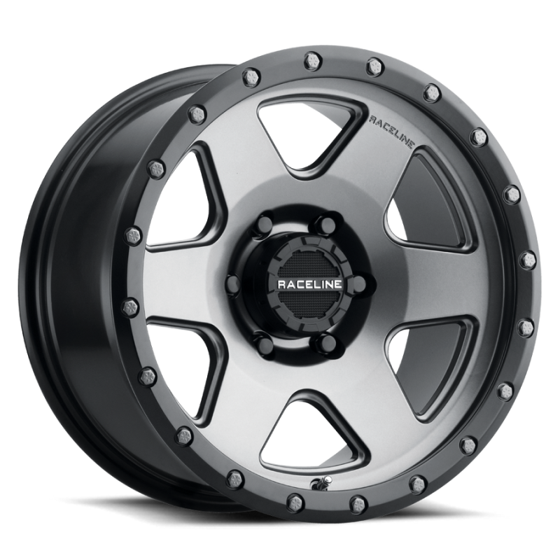 Raceline 946G Boost 18x8in / 5x127 BP / 35mm Offset / 71.5mm Bore - Gunmetal Wheel Wheels - Cast Raceline