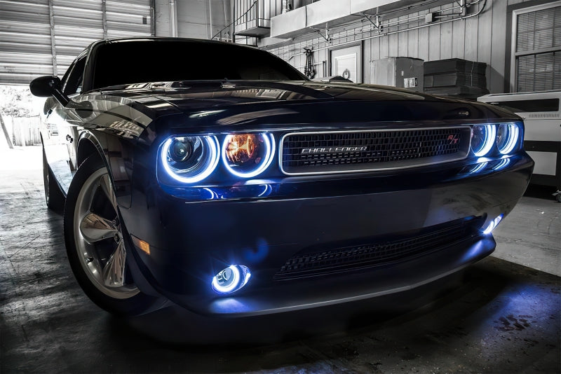 Oracle 0814 Dodge Challenger Dynamic Surface Mount Headlight/Fog Light Halo Kit COMBO Fog Lights ORACLE Lighting
