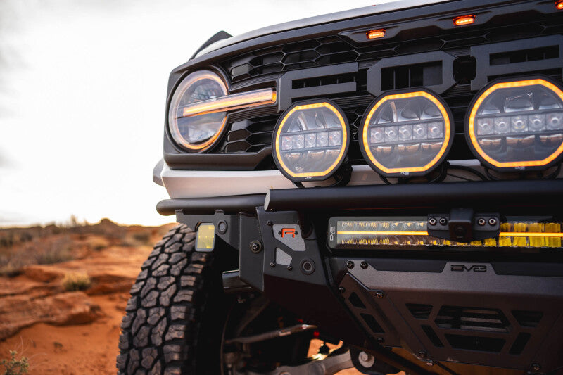 DV8 Offroad 2022+ Ford Bronco Raptor Tube Front Bumper Bumpers - Steel DV8 Offroad