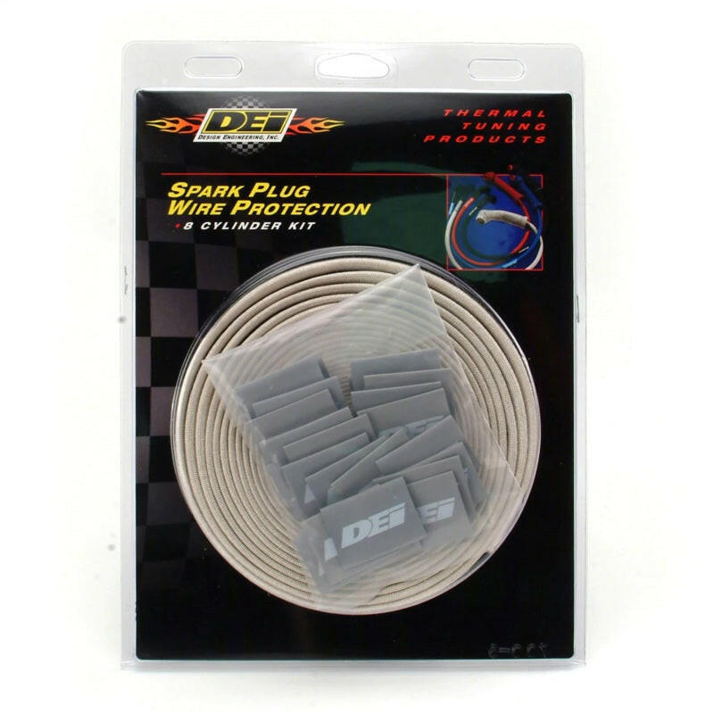 DEI Protect-A-Wire 8 Cylinder - Silver Thermal Sleeves DEI