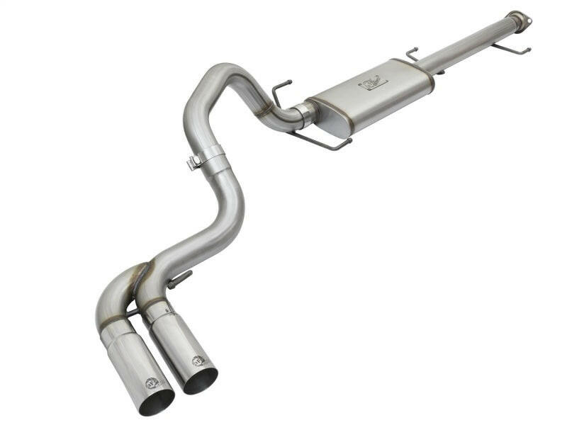 aFe Rebel Series 3in Stainless Steel Cat-Back Exhaust System w/Polished Tips 07-14 Toyota FJ Cruiser Catback aFe