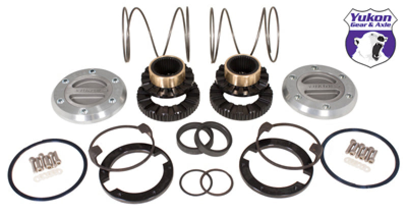 Yukon Gear Hardcore Locking Hub Set For Dana 30/44 30 Spline Differential Install Kits Yukon Gear & Axle