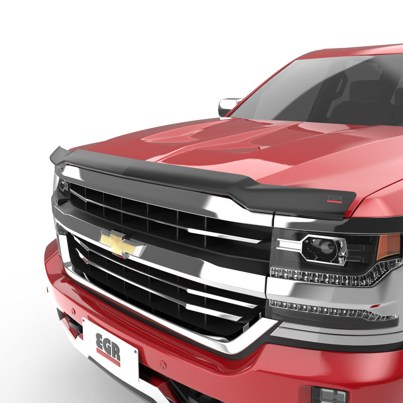 EGR 14+ Chev Silverado LD Superguard Hood Shield - Matte (301575) Body Side Moldings EGR