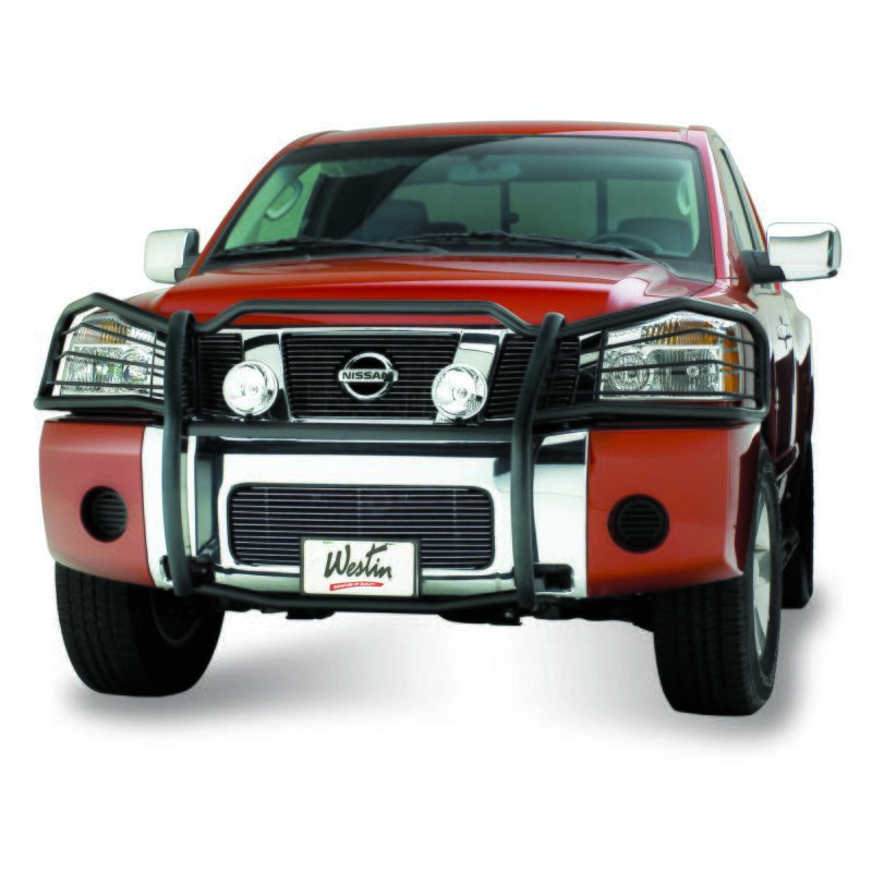 Westin 2004-2015 Nissan Titan/Armada Sportsman Grille Guard - Black Grille Guards Westin