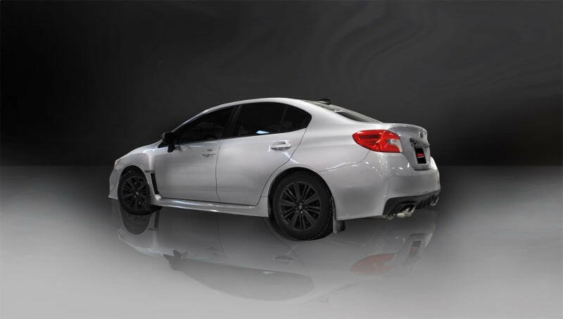Corsa 2015-2021 Subaru WRX Cat Back Exhaust Polished Quad 3.5in Tips Sport Catback CORSA Performance