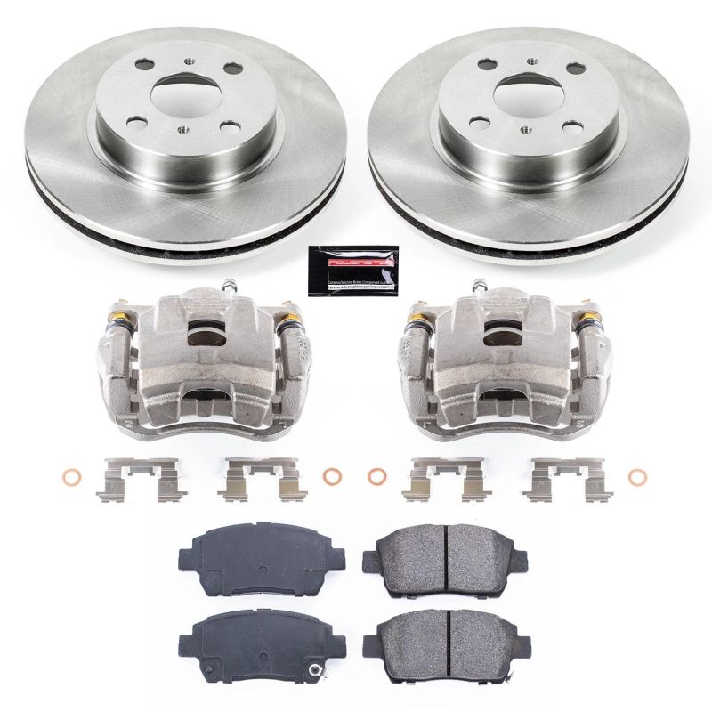 Power Stop 01-03 Toyota Prius Front Autospecialty Brake Kit w/Calipers Brake Kits - OE PowerStop