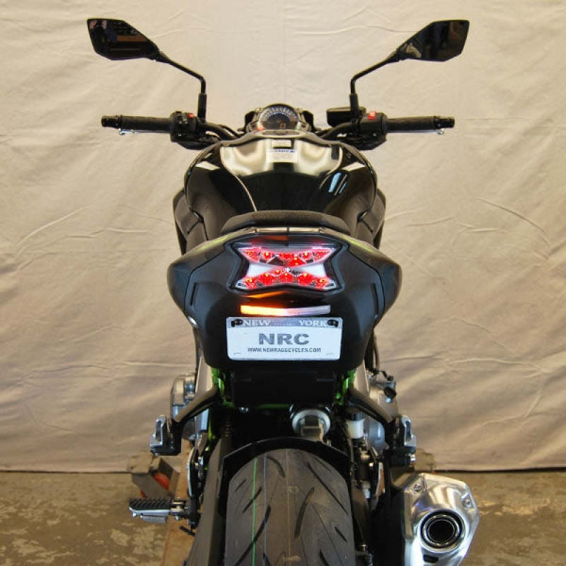 New Rage Cycles 20+ Kawasaki Z900 Fender Eliminator Kit w/Load EQ Lights Corner New Rage Cycles