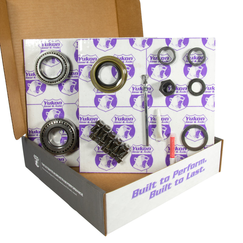 Yukon 8.25in CHY 3.55 Rear Ring & Pinion Install Kit Positraction 1.618in ID Axle Bearings Differential Install Kits Yukon Gear & Axle